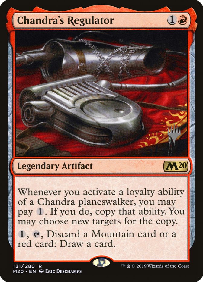 Chandra's Regulator (Promo Pack) [Core Set 2020 Promos] | Total Play