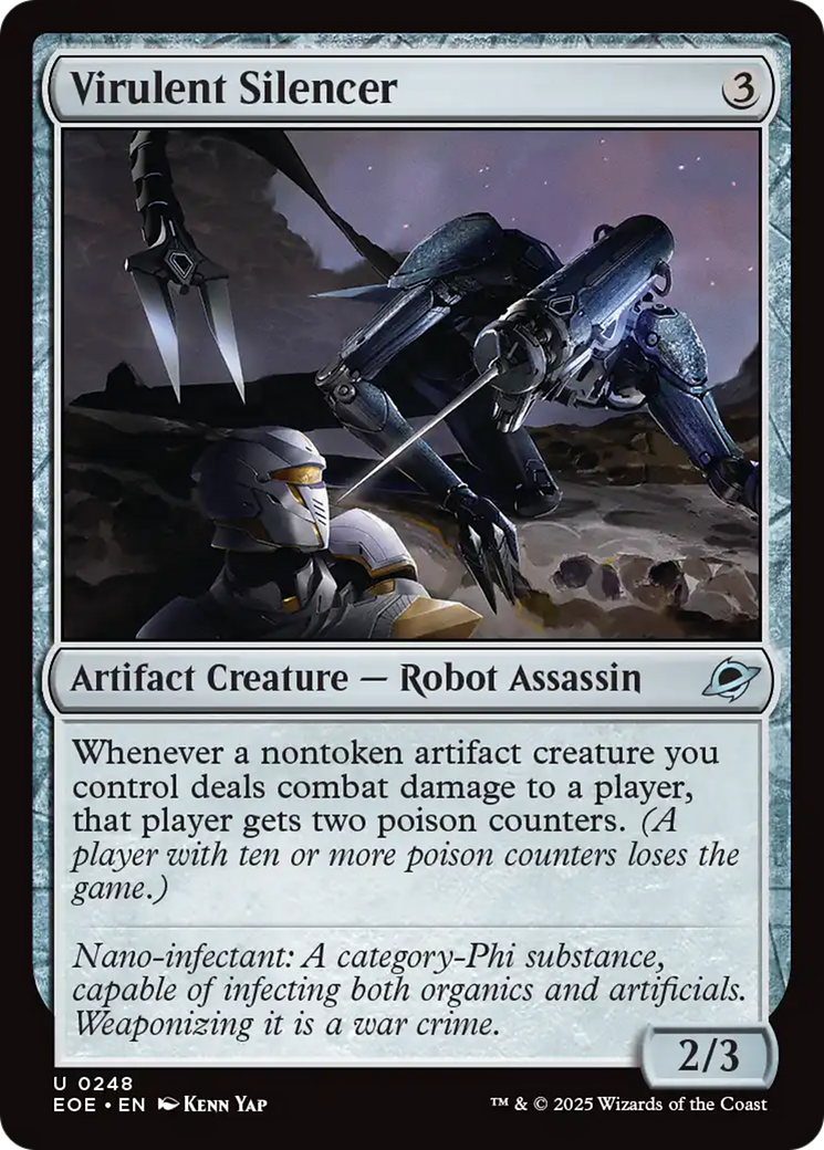 Virulent Silencer [Edge of Eternities] | Total Play