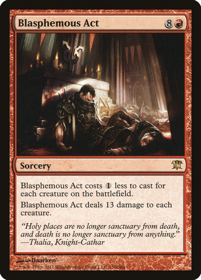 Blasphemous Act [Innistrad] | Total Play