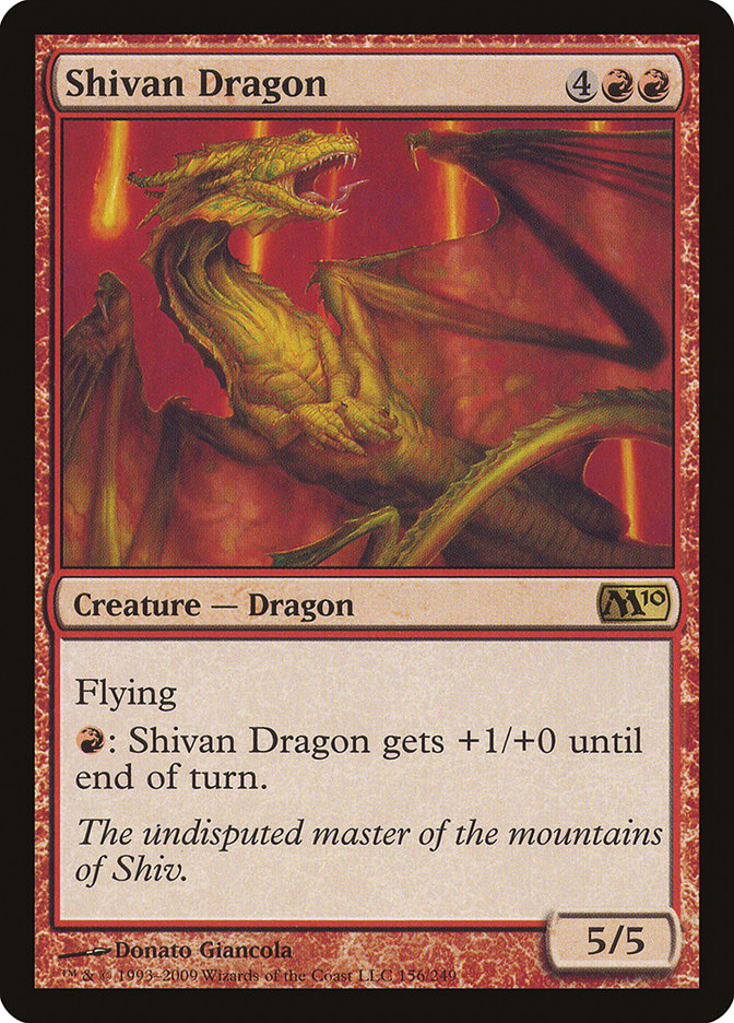 Shivan Dragon [Magic 2010] | Total Play
