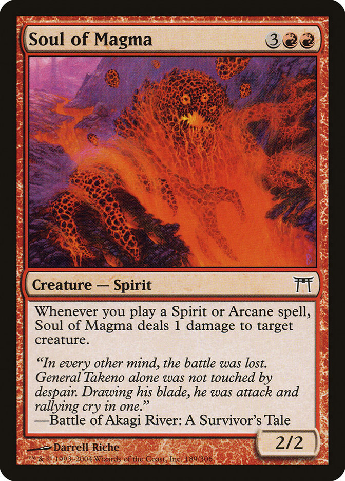 Soul of Magma [Champions of Kamigawa] | Total Play
