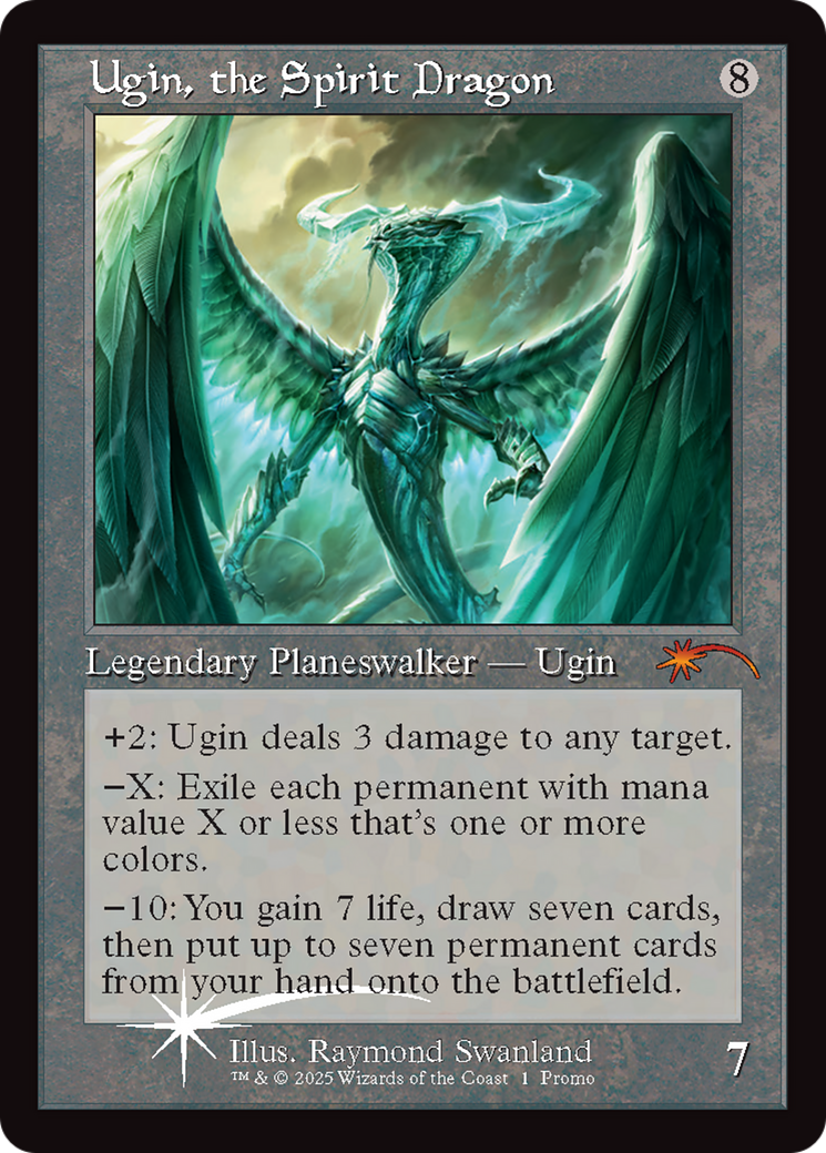 Ugin, the Spirit Dragon (Retro Frame) [Secret Lair Drop Series] | Total Play