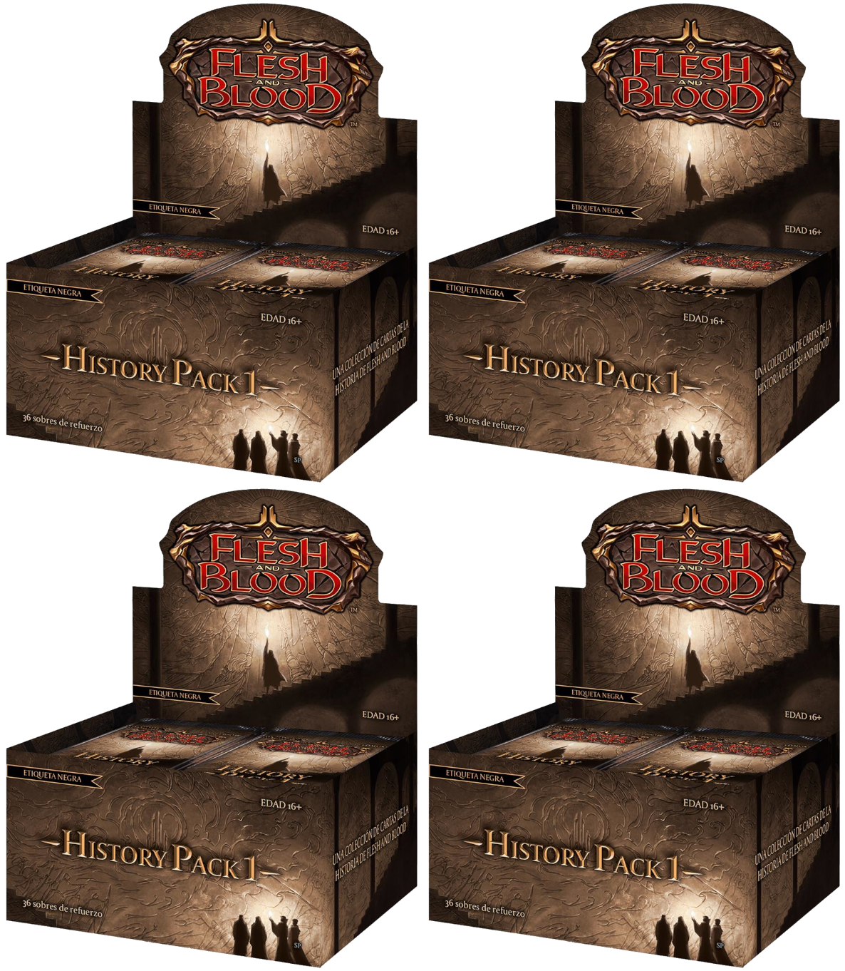 History Pack 1: Black Label [Spanish] - Booster Case | Total Play