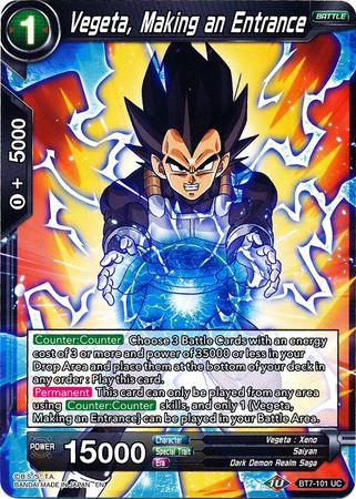 Vegeta, Making an Entrance (BT7-101) [Assault of the Saiyans] | Total Play