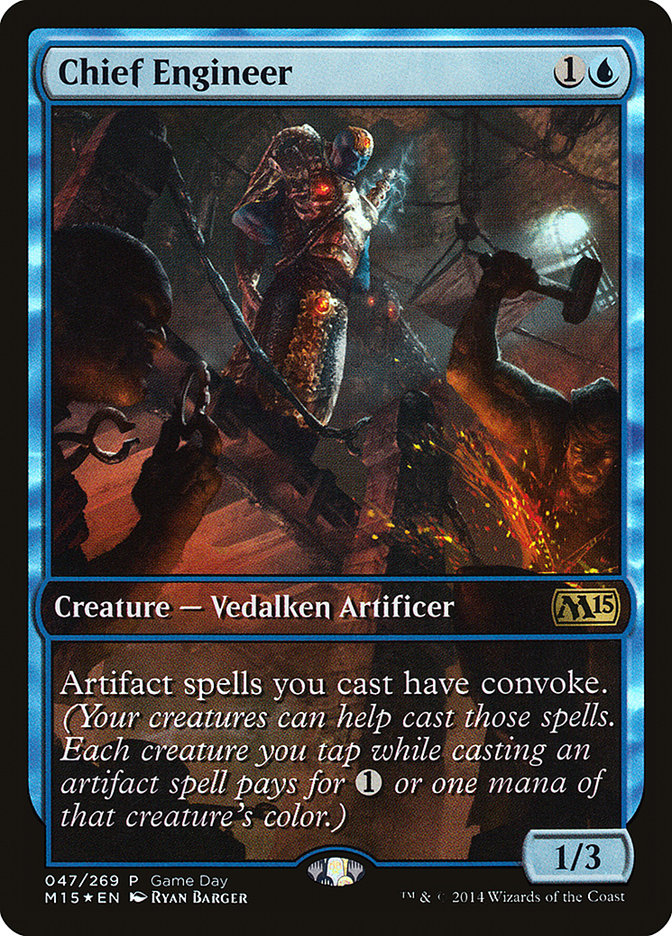 Chief Engineer (Game Day) [Magic 2015 Promos] | Total Play