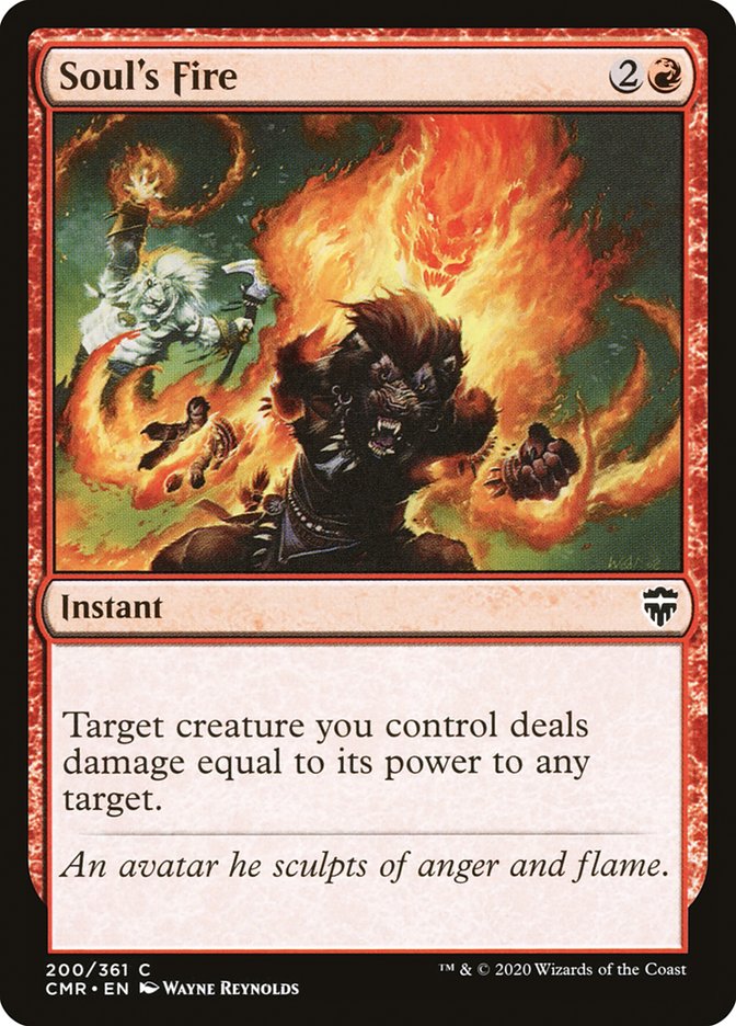 Soul's Fire [Commander Legends] | Total Play