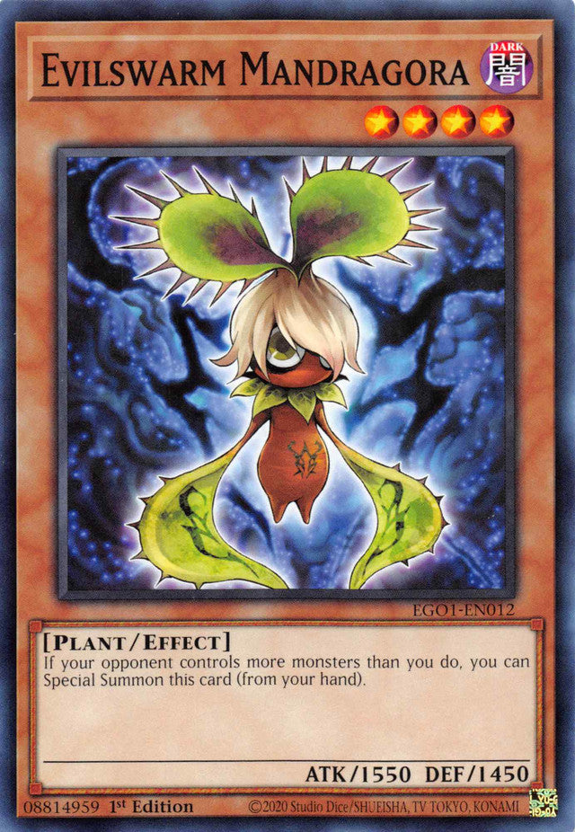 Evilswarm Mandragora [EGO1-EN012] Common | Total Play