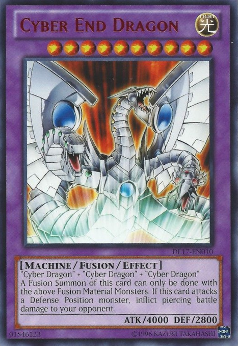 Cyber End Dragon (Red) [DL17-EN010] Rare | Total Play