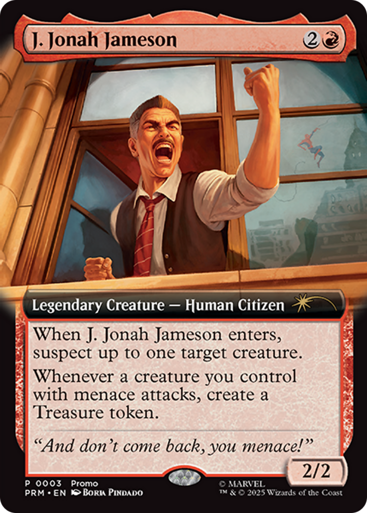 J. Jonah Jameson (Extended Art) [Marvel's Spider-Man Promos] | Total Play