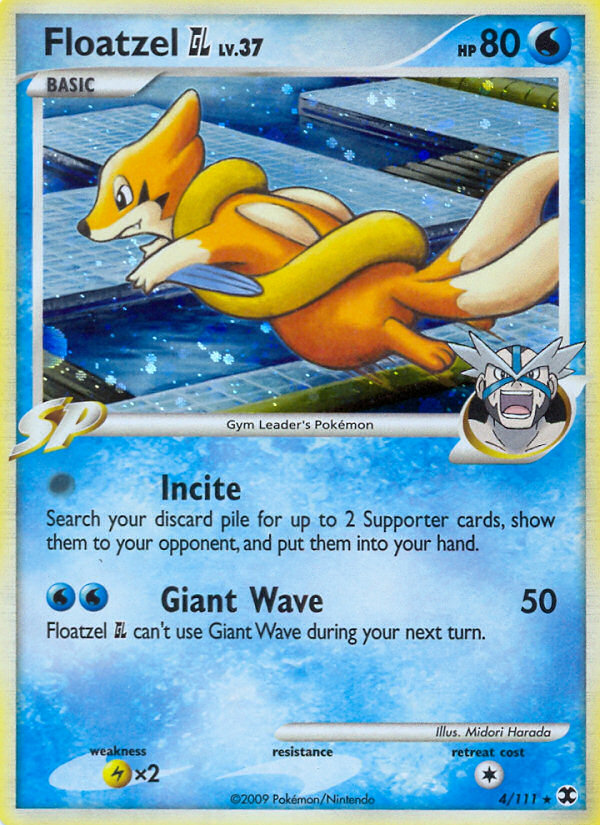 Floatzel GL (4/111) [Platinum: Rising Rivals] | Total Play