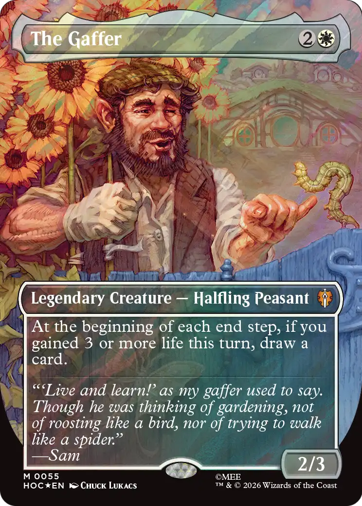 The Gaffer (Borderless) (Surge Foil) [The Hobbit] | Total Play