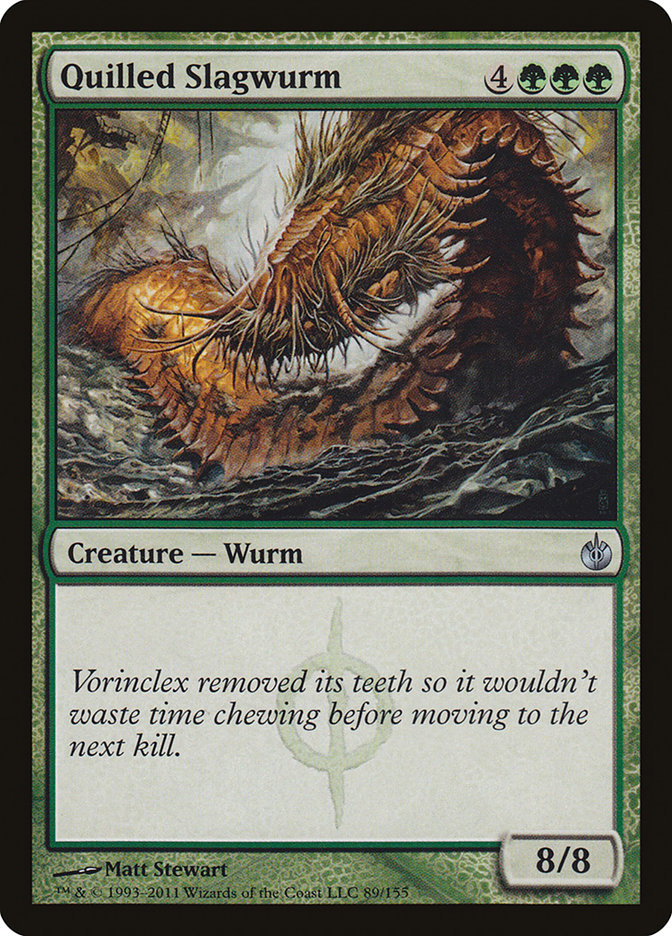 Quilled Slagwurm [Mirrodin Besieged] | Total Play