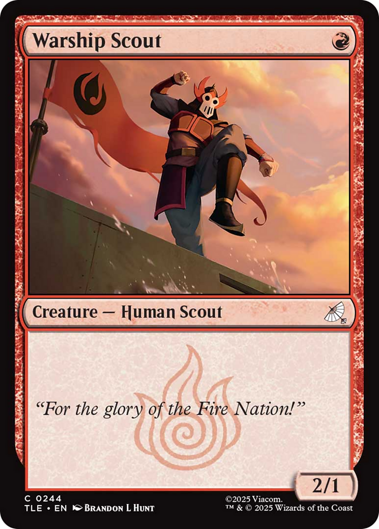 Warship scout [Avatar: The Last Airbender: Eternal-Legal] | Total Play