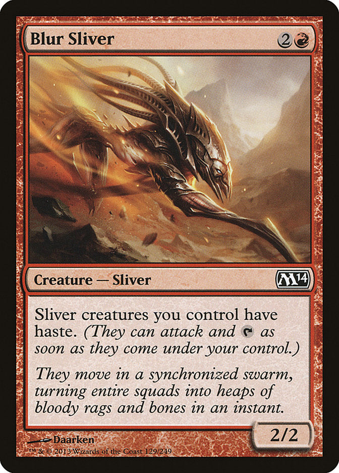 Blur Sliver [Magic 2014] | Total Play