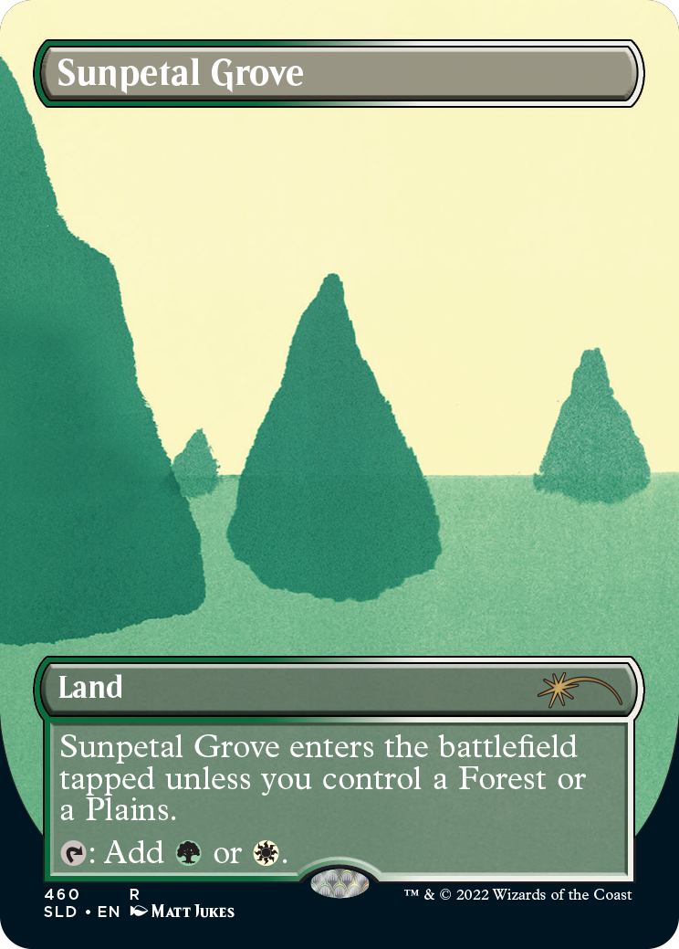 Sunpetal Grove (Borderless) [Secret Lair Drop Series] | Total Play