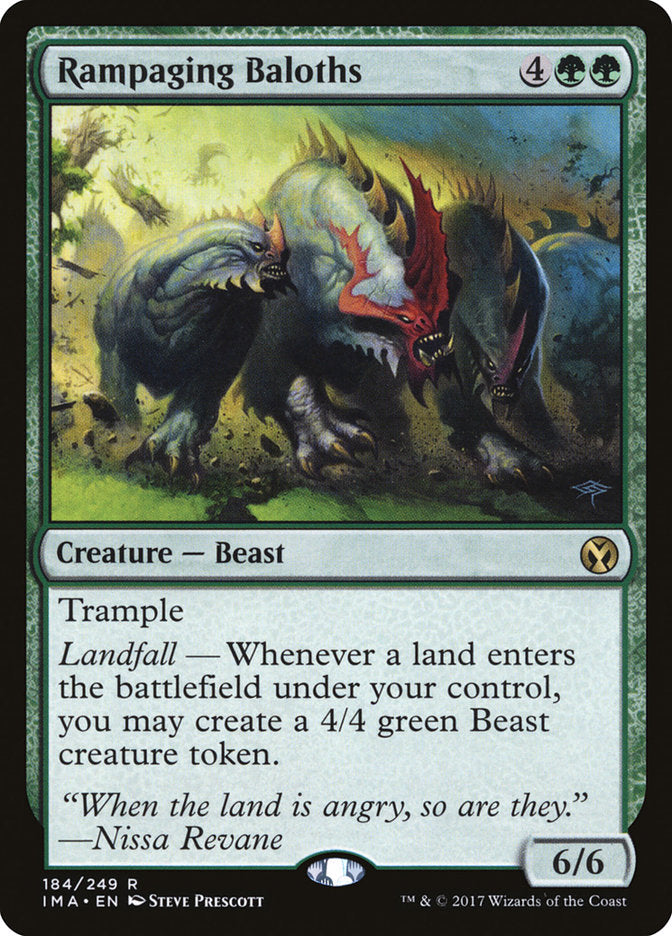 Rampaging Baloths [Iconic Masters] | Total Play