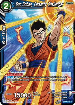 Son Gohan, Calamity Challenger (BT14-038) [Cross Spirits] | Total Play