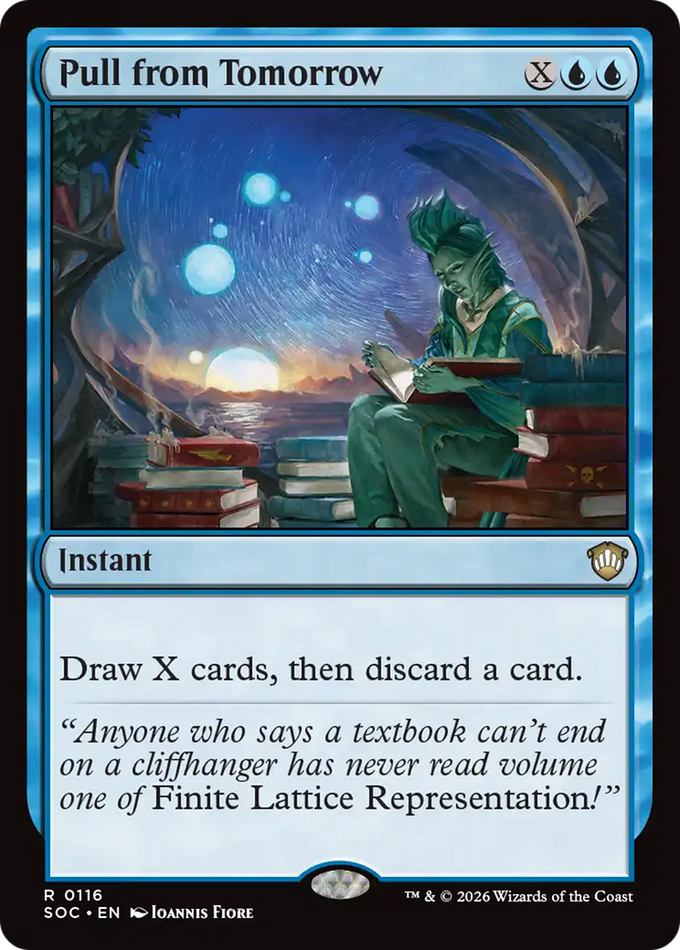 Pull from Tomorrow [Secrets of Strixhaven Commander] | Total Play