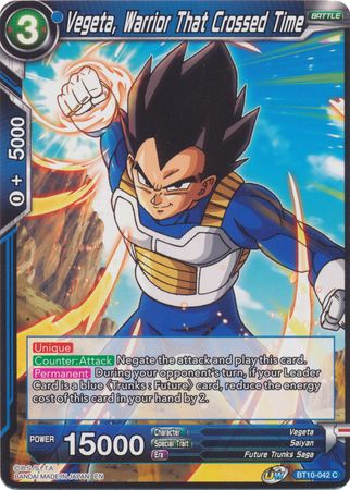 Vegeta, Warrior That Crossed Time (BT10-042) [Rise of the Unison Warrior 2nd Edition] | Total Play