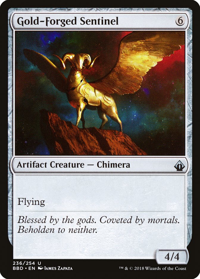 Gold-Forged Sentinel [Battlebond] | Total Play