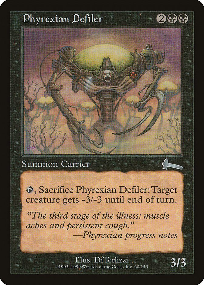Phyrexian Defiler [Urza's Legacy] | Total Play