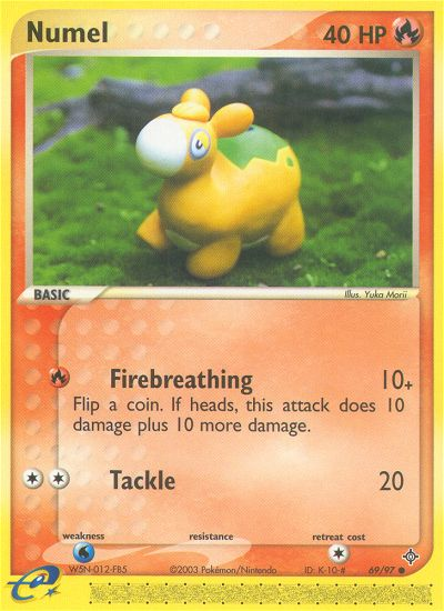 Numel (69/97) [EX: Dragon] | Total Play
