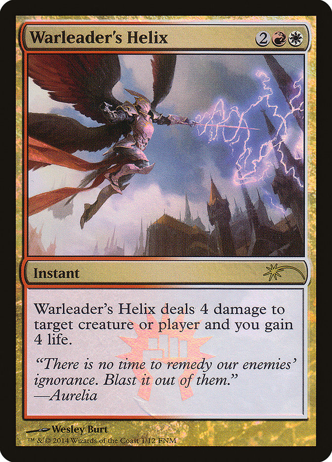 Warleader's Helix [Friday Night Magic 2014] | Total Play