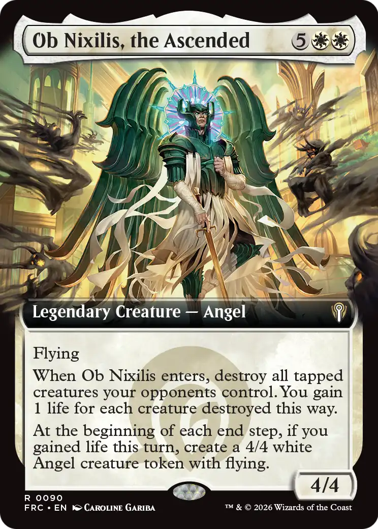 Ob Nixilis, the Ascended (Extended Art) [Reality Fracture Commander] | Total Play