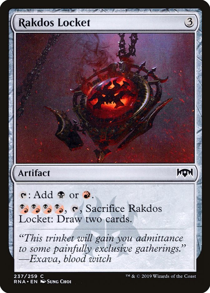 Rakdos Locket [Ravnica Allegiance] | Total Play