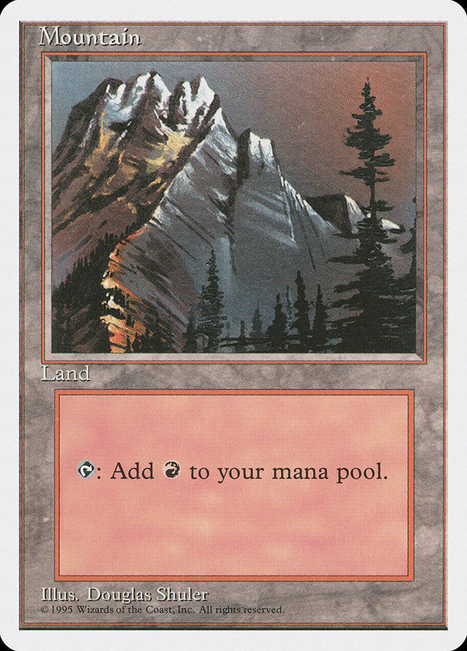 Mountain (Snow Top / Highest Point on Left) [Fourth Edition] | Total Play