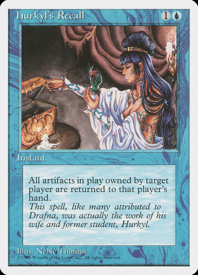Hurkyl's Recall [Fourth Edition] | Total Play