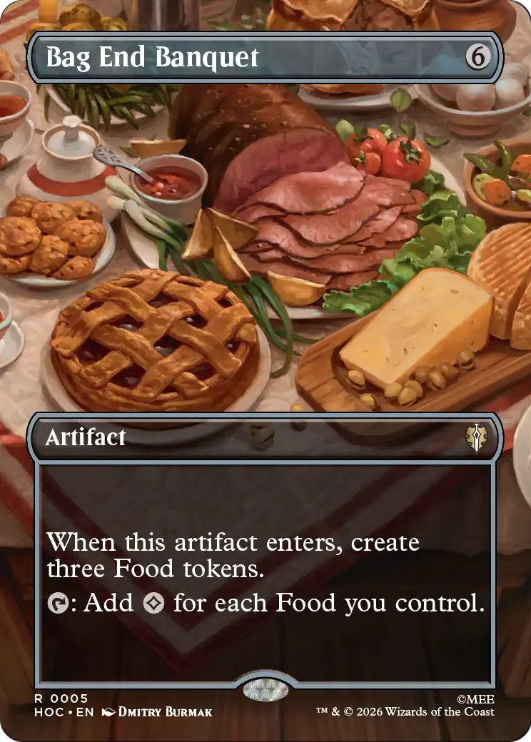 Bag End Banquet (Borderless) [The Hobbit: Eternal-Legal] | Total Play