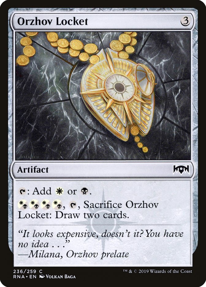 Orzhov Locket [Ravnica Allegiance] | Total Play