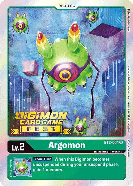 Argomon [BT2-004] (Digimon Card Game Fest 2022) [Release Special Booster Promos] | Total Play