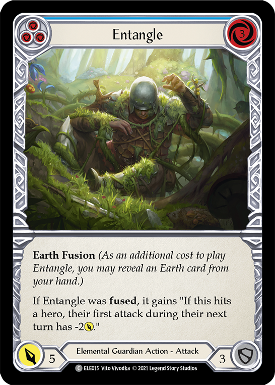 Entangle (Blue) [ELE015] (Tales of Aria)  1st Edition Normal | Total Play