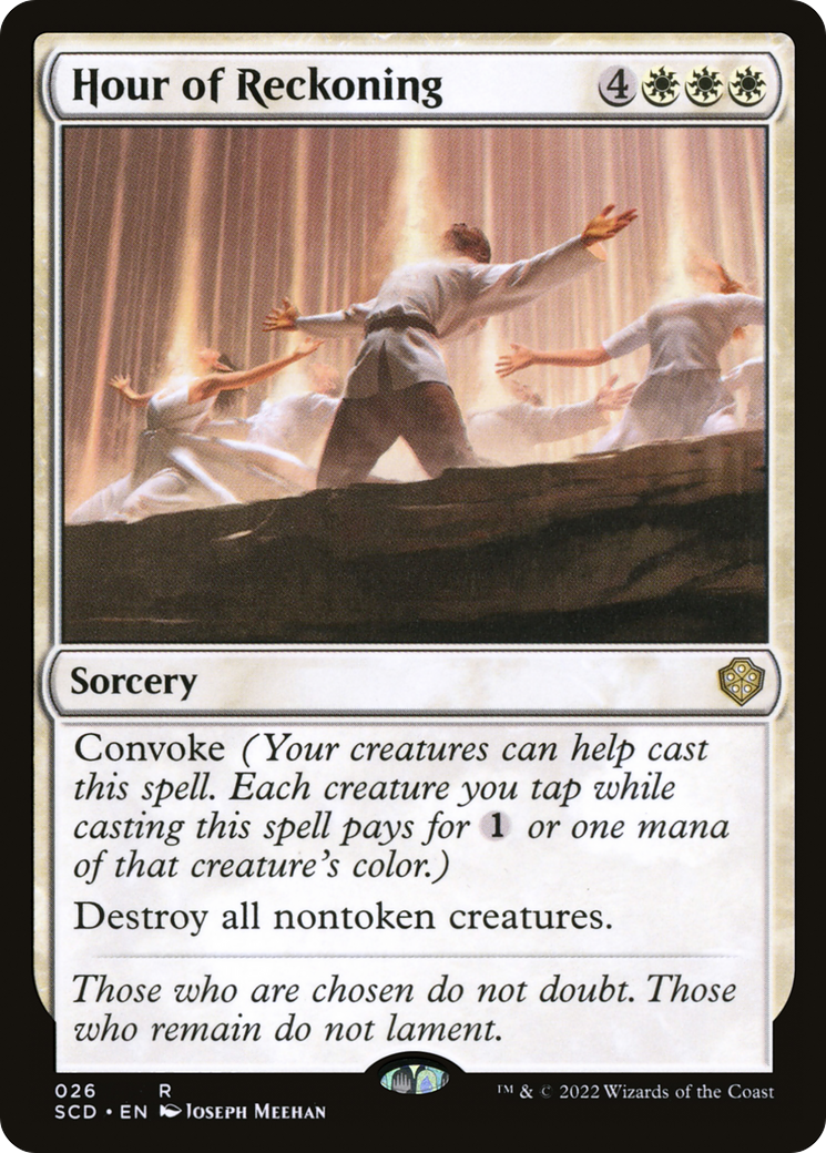 Hour of Reckoning [Starter Commander Decks] | Total Play