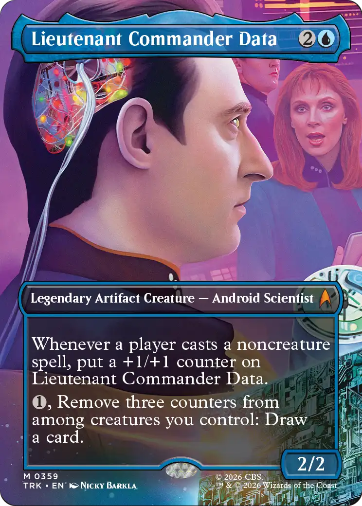 Lieutenant Commander Data (Borderless) [Star Trek] | Total Play