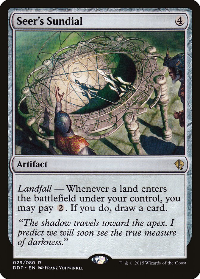 Seer's Sundial [Duel Decks: Zendikar vs. Eldrazi] | Total Play