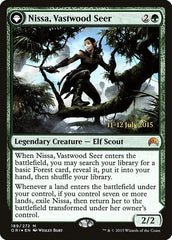 Nissa, Vastwood Seer // Nissa, Sage Animist [Magic Origins Prerelease Promos] | Total Play