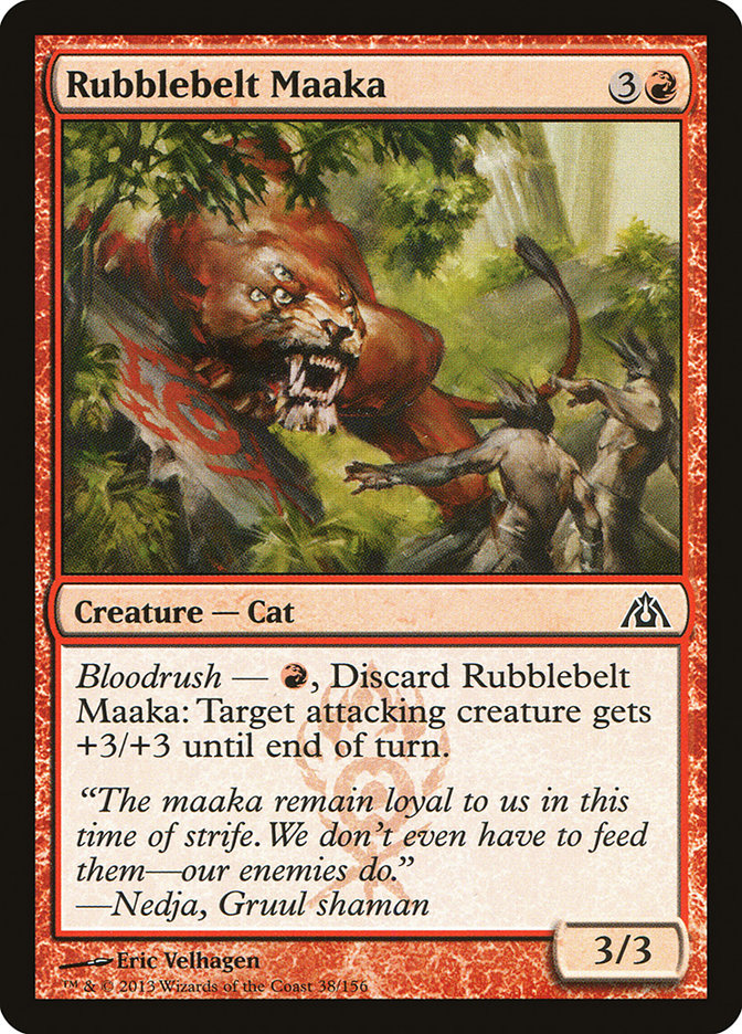 Rubblebelt Maaka [Dragon's Maze] | Total Play
