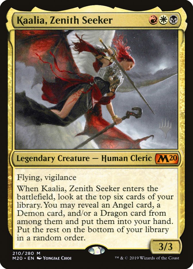 Kaalia, Zenith Seeker (Promo Pack) [Core Set 2020 Promos] | Total Play