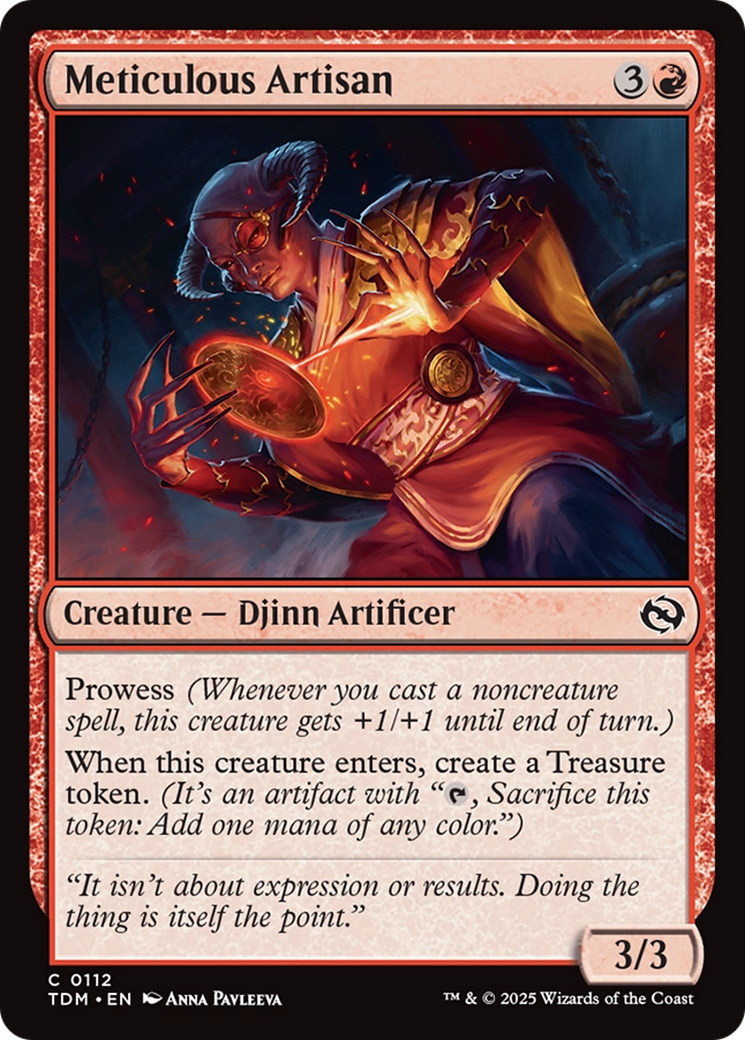 Meticulous Artisan [Tarkir: Dragonstorm] | Total Play