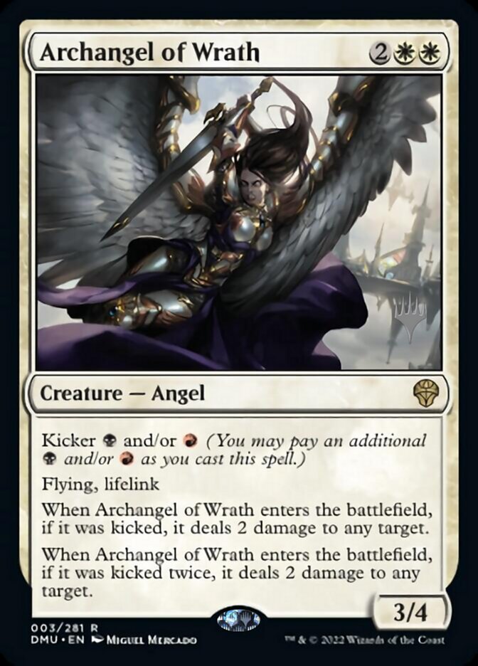 Archangel of Wrath (Promo Pack) [Dominaria United Promos] | Total Play