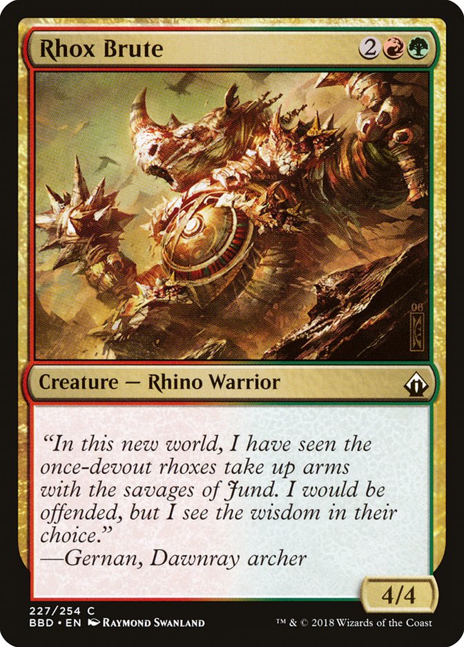 Rhox Brute [Battlebond] | Total Play