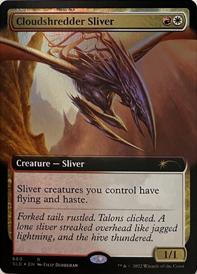 Cloudshredder Sliver (Extended Art) [Secret Lair Drop Promos] | Total Play