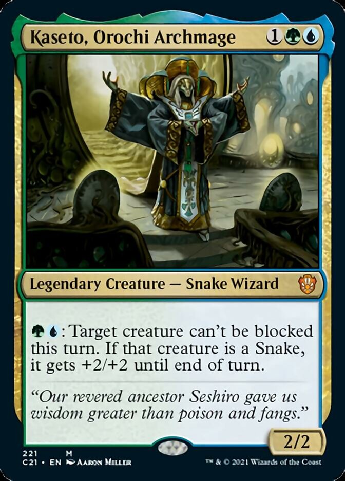Kaseto, Orochi Archmage [Commander 2021] | Total Play
