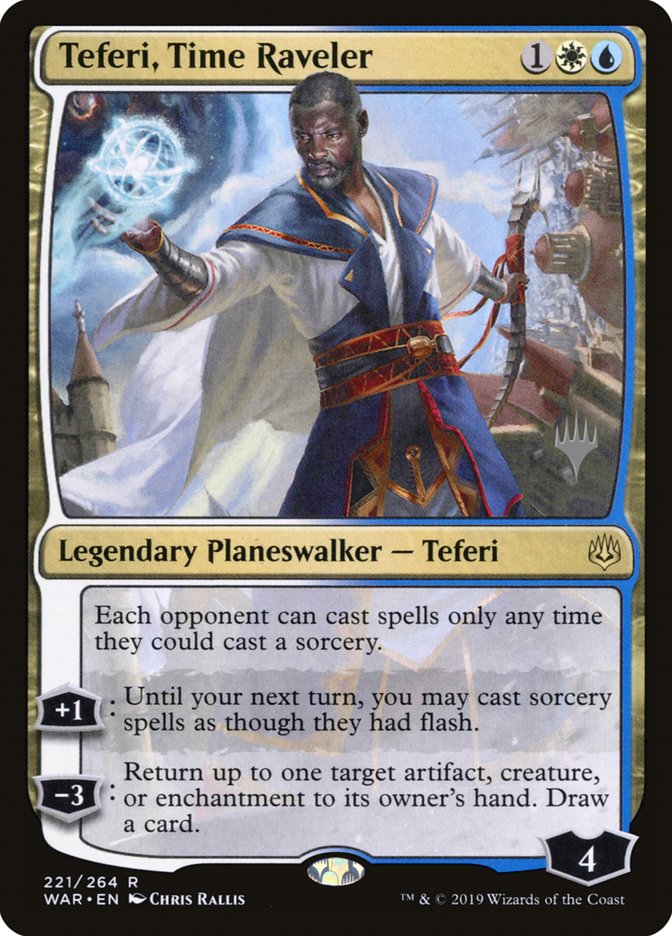 Teferi, Time Raveler (Promo Pack) [War of the Spark Promos] | Total Play