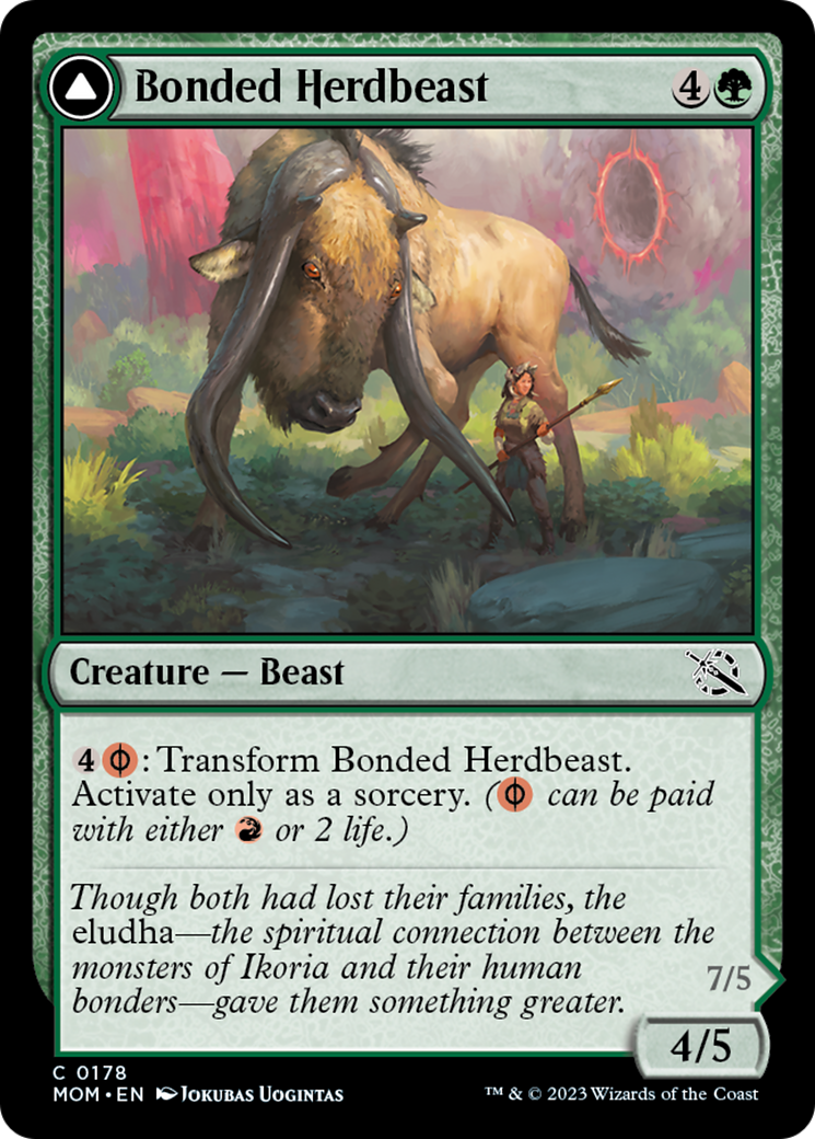 Bonded Herdbeast // Plated Kilnbeast [March of the Machine] | Total Play