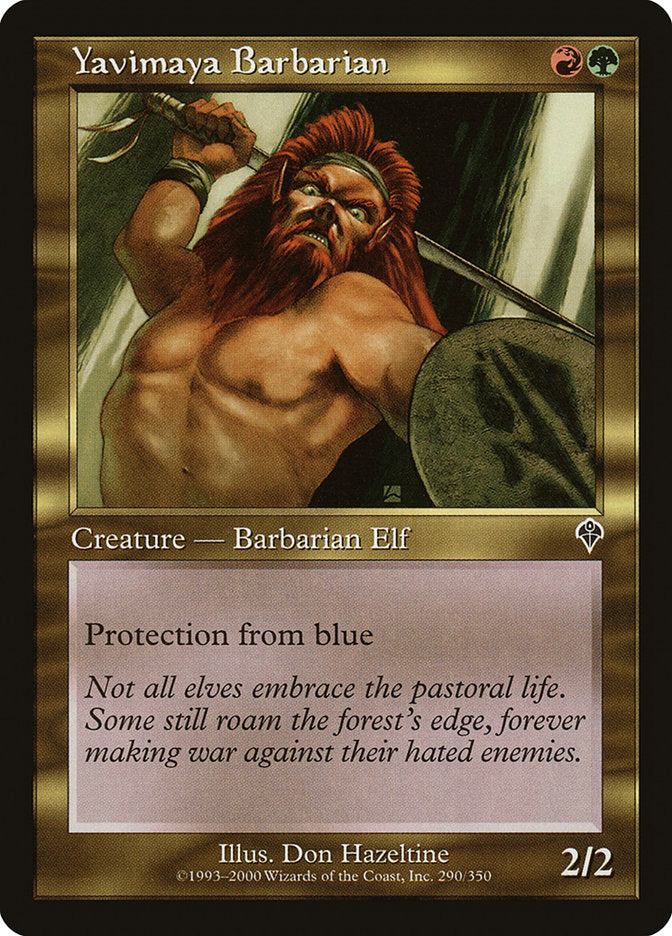 Yavimaya Barbarian [Invasion] | Total Play
