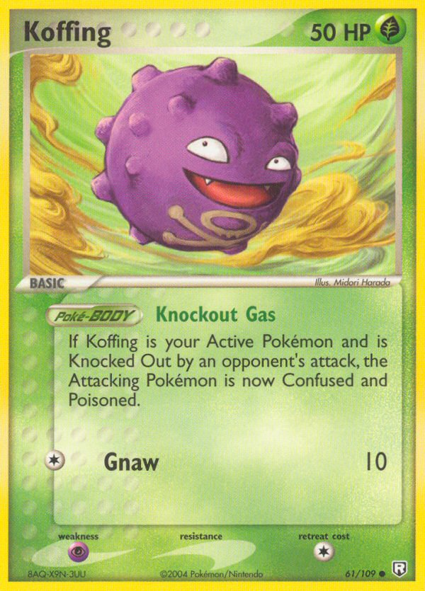 Koffing (61/109) [EX: Team Rocket Returns] | Total Play